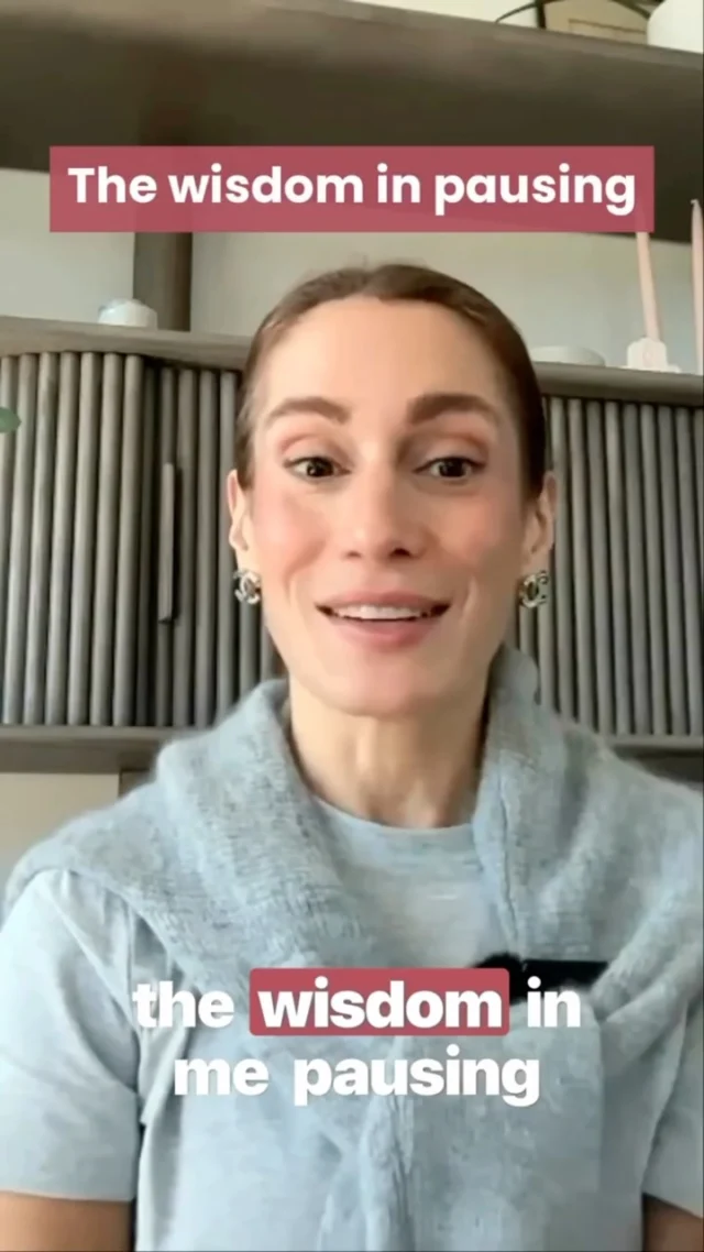 We are back and better than ever and we’re catching ALL the way up in Episode 7 of This Is Who I Am Now: talking hormones, my GLP-1 update, work/life balance, the surprising practices I’m doubling down on right now + a little announcement I wasn’t quite ready to make yet! 👀

👉🏻 Just comment “7” for the full episode!

Because sometimes the thing you think you need to pause is actually the thing you need MORE of. 

That was one of my biggest lessons from pausing my weekly live show for a month. And whew, did September have some lessons for me. 😅

Comment 7 and I’ll send you the episode with ALL the tea. 💛